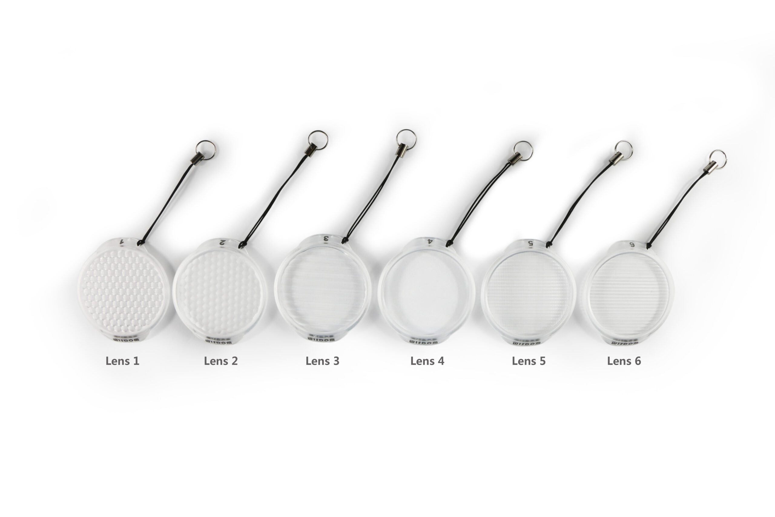 Transparent Clear Lens ΦΑΚΟΙ ΑΛΛΑΓΗΣ ΧΡΩΜΑΤΟΣ ΛΥΧΝΙΑΣ WISDOM - Image 1