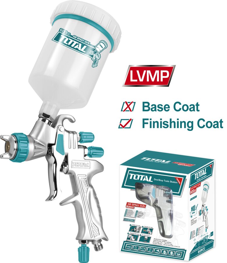 TAT10605 TOTAL ΠΙΣΤΟΛΙ ΒΑΦΗΣ ΑΝΩ ΔΟΧΕΙΟ ΕΠΑΓΓΕΛΜΑΤΙΚΟ ΕΙΔΙΚΟ ΓΙΑ ΒΑΦΗ ΑΥΤΟΚΙΝΗΤΟΥ (TAT10605) - Image 1