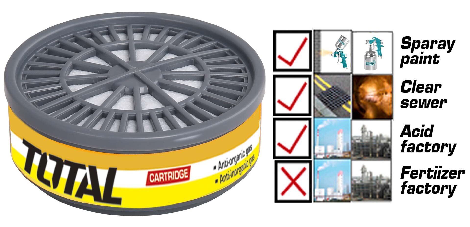 THCD02 TOTAL ΑΝΤΑΛΛΑΚΤΙΚΟ ΦΙΛΤΡΟ ΜΑΣΚΑΣ (THCD02) - Image 1