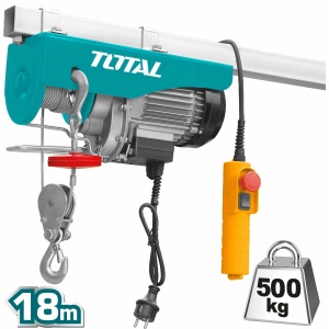 TOTAL ΗΛΕΚΤΡΙΚΟ ΠΑΛΑΓΚΟ 900W 250/500Kg 18m (TLH1952)