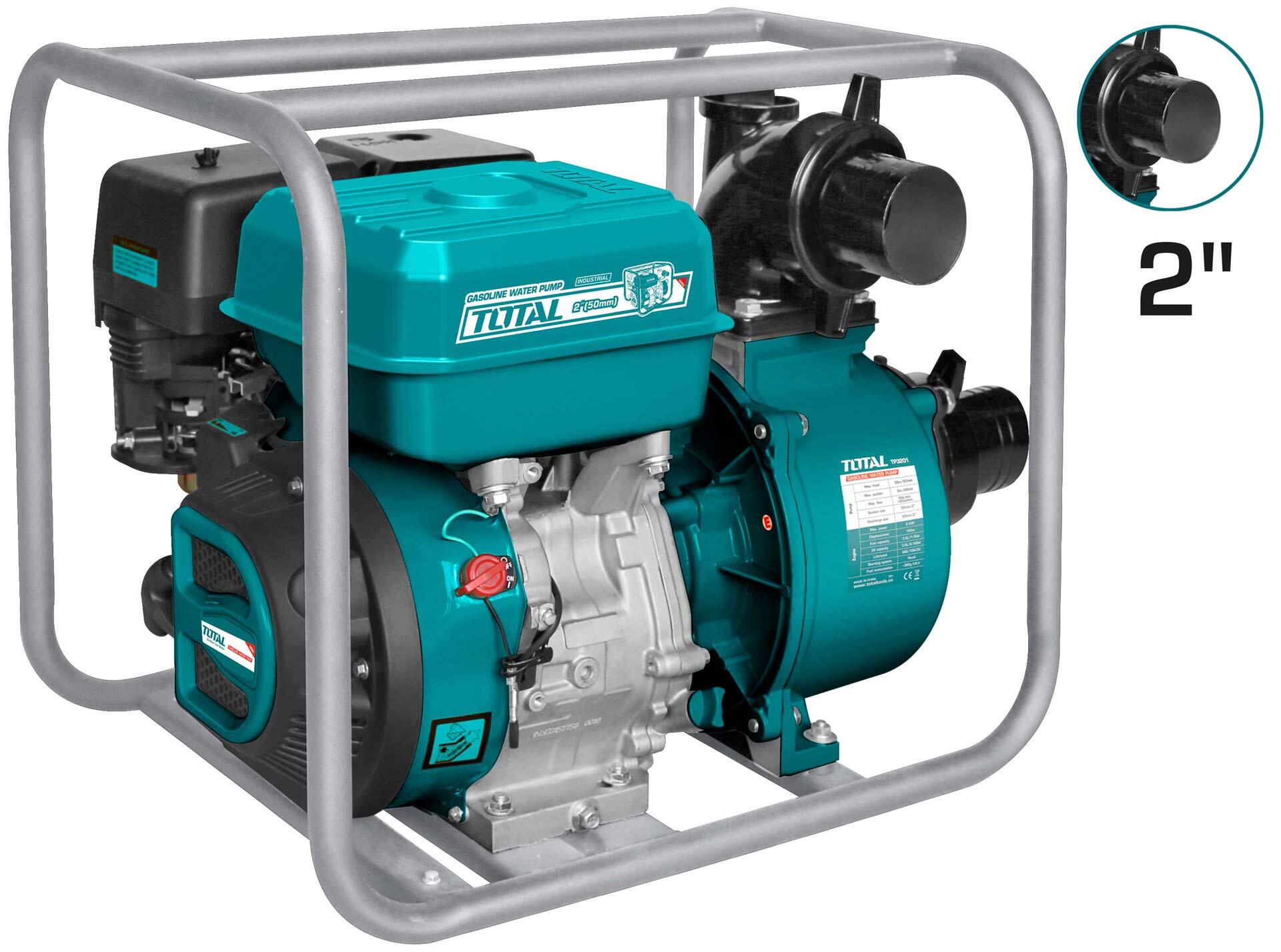 TP3202 TOTAL ΕΠΑΓΓ. ΑΝΤΛΙΑ ΝΕΡΟΥ ΒΕΝΖΙΝΟΚΙΝΗΤΗ 2" / 208cc / 7ΗΡ (TP3202) - Image 1