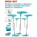 TOTAL ΕΠΑΓΓ. ΣΕΤ ΤΑΦ ΑΛΛΕΝ ΜΠΙΛΙΑΣ 8ΤΕΜ 2-10mm (THHW80826)