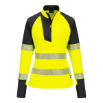 Γυναικείο Φούτερ με Φερμουάρ 1/4 Hi-Vis PW3