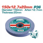 TOTAL ΣΜΥΡΔΟΤΡΟΧΟΣ Φ-150 Χ 12.7 Χ 20mm / 36grit ΓΙΑ TGB15015 (TAC1506026)
