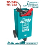 TOTAL ΕΠΑΓΓ. ΦΟΡΤΙΣΤΗΣ-ΕΚΚΙΝΗΤΗΣ ΜΠΑΤΑΡΙΩΝ 12/24V / 16-18A / 70-300Ah (TBC2201)