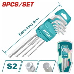 TOTAL ΕΠΑΓΓ. ΣΕΤ ΑΛΛΕΝ ΜΠΙΛΙΑΣ ΜΑΚΡΙΑ 9ΤΕΜ / 1.5-10mm (THT106292)